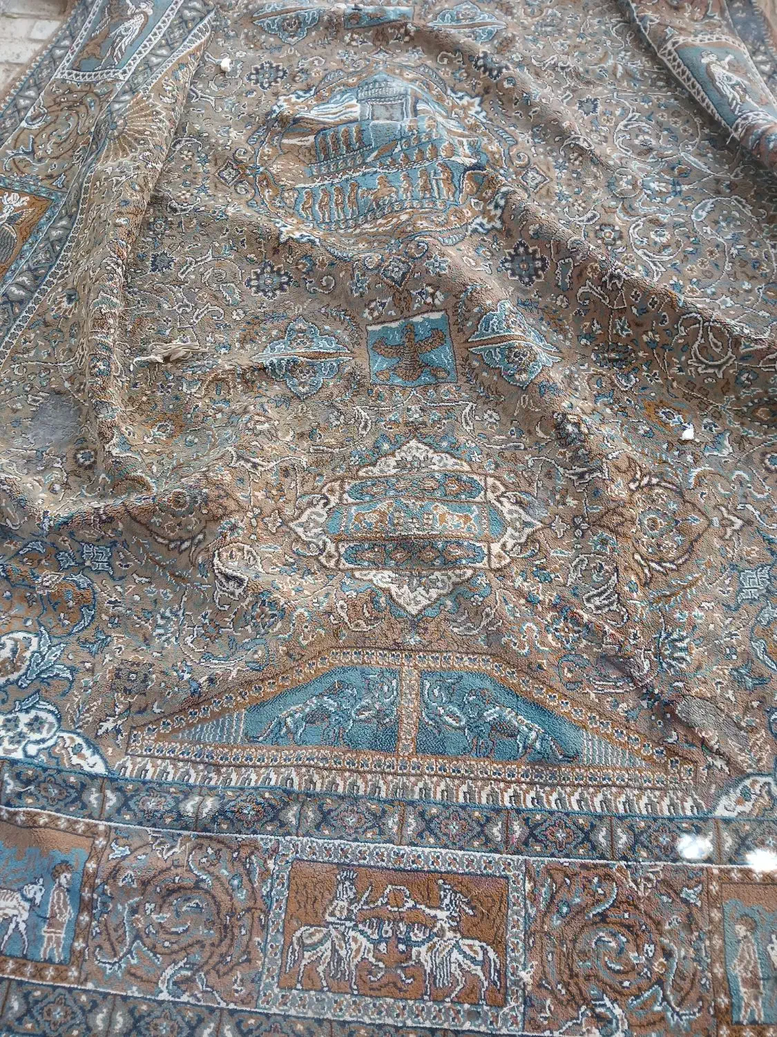 فرش ۱۲ متری قدیمی|فرش|بیرجند, |دیوار