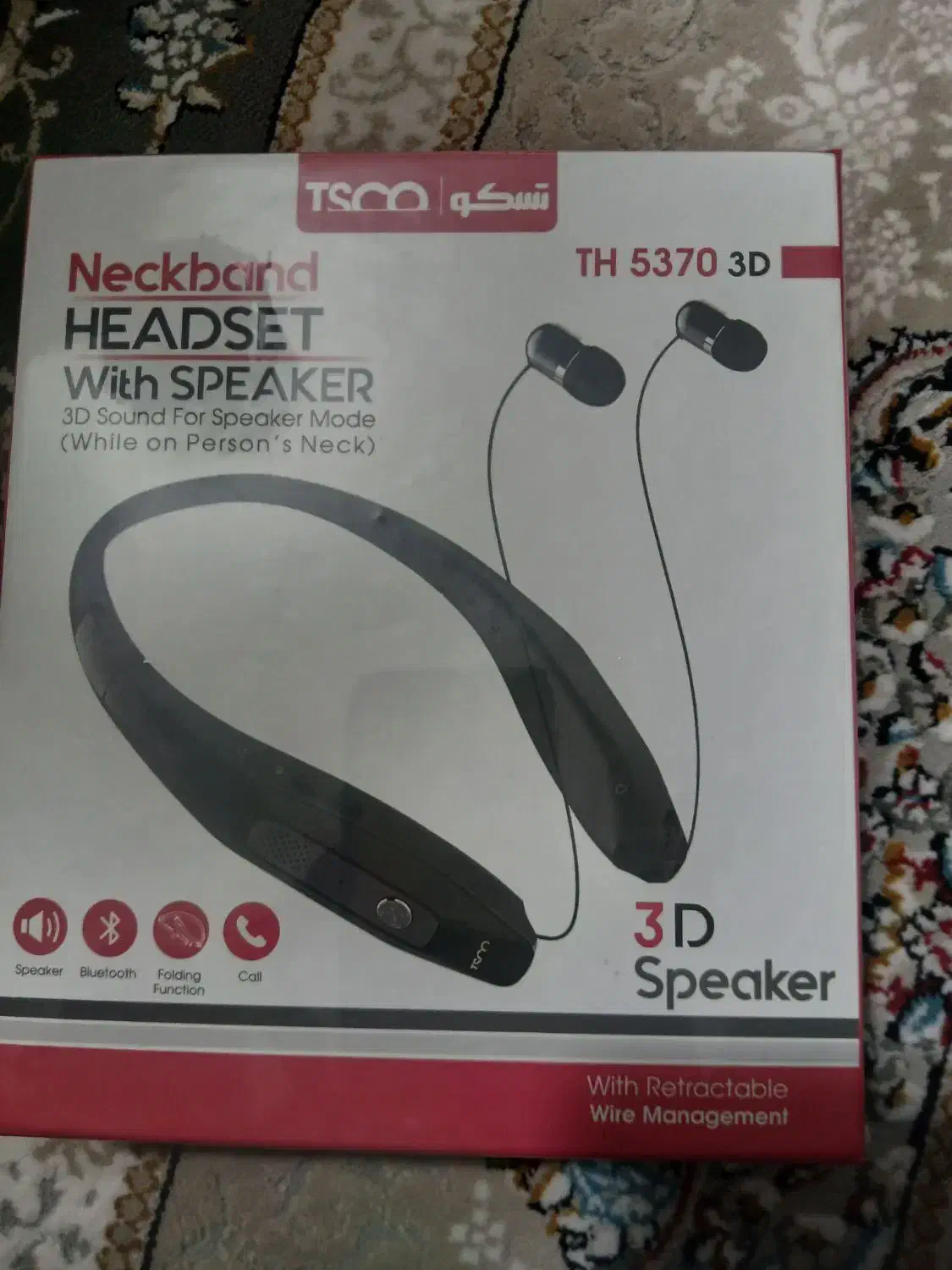 هندزفری گردنی تسکو|لوازم جانبی موبایل و تبلت|اسلامشهر, شهرک واوان|دیوار