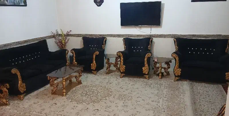 مبل ۷ نفره|مبلمان خانگی و میز عسلی|کرمانشاه, |دیوار