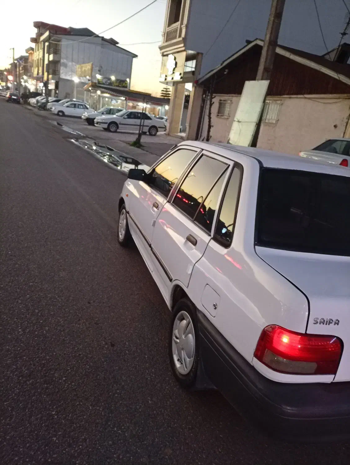 پراید 83سفید|خودرو سواری و وانت|رودسر, |دیوار