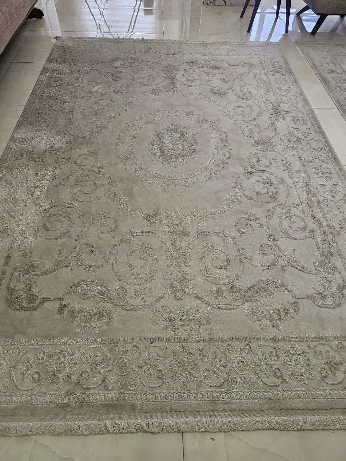 فرش|فرش|آبیک, |دیوار