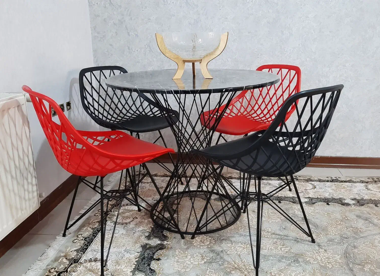 میز نهارخوری کلاسیک|میز و صندلی غذاخوری|فولادشهر, C3|دیوار