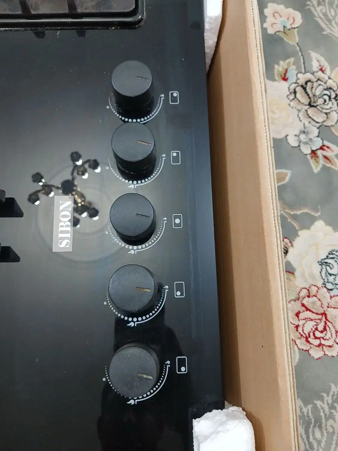 اجاق‌گاز رو میزی شیشه ای سیبن|اجاق گاز و لوازم برقی پخت‌وپز|رباط‌کریم, رباط‌کریم|دیوار