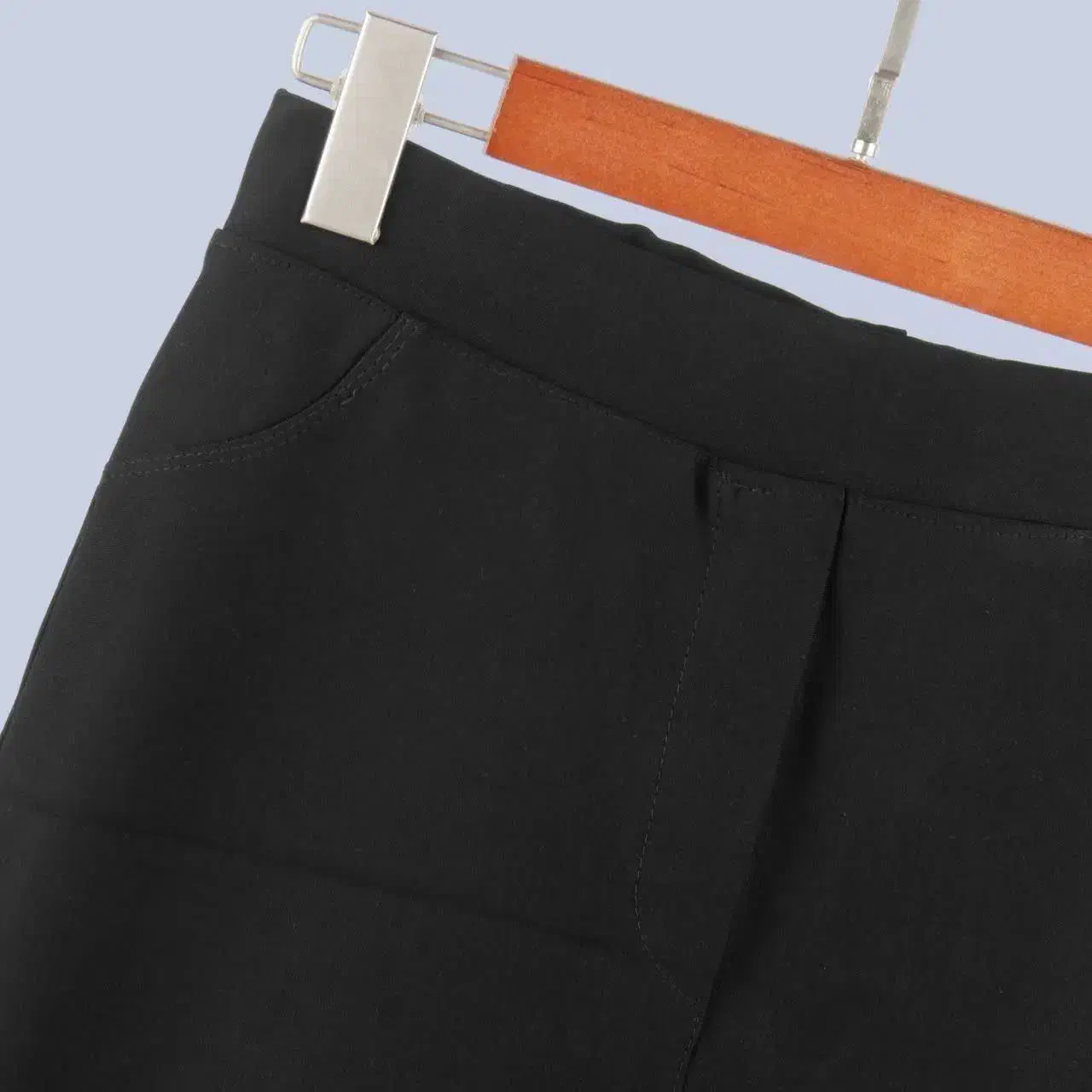 شلوار مشکی سورن راسته تا سایز ۵۴ به قیمت عمده|لباس|میبد, |دیوار