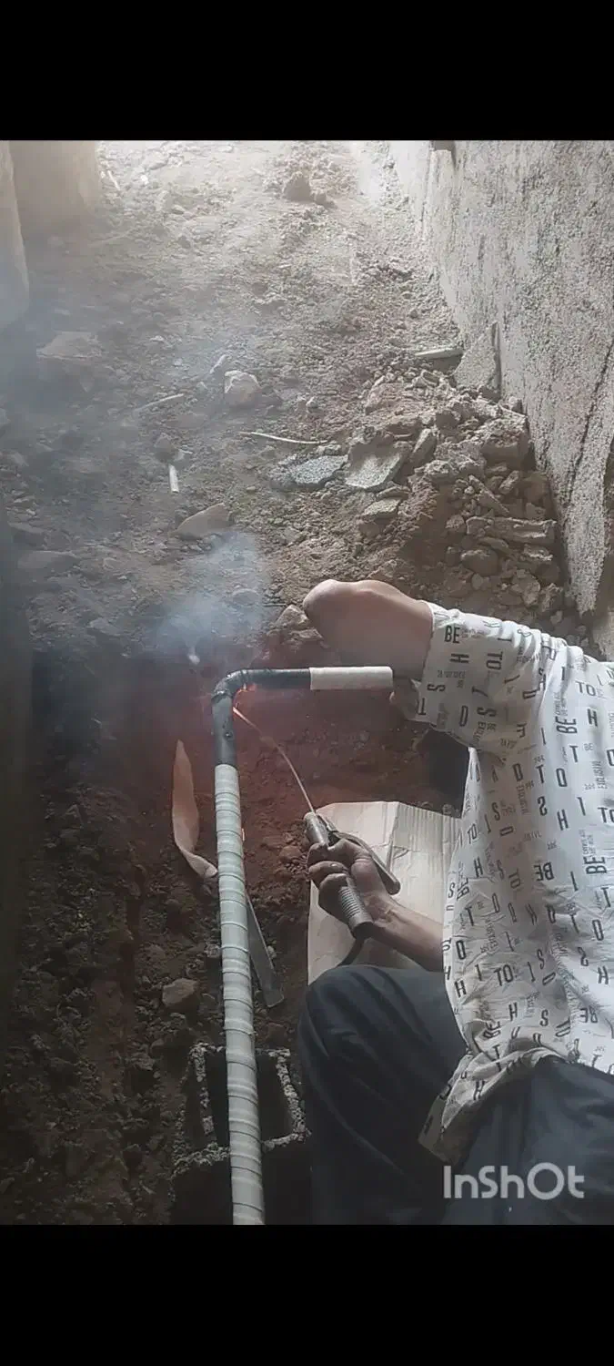 لوله کشی گاز و انواع برشکاری آتش نشانی|خدمات پیشه و مهارت|آمل, |دیوار