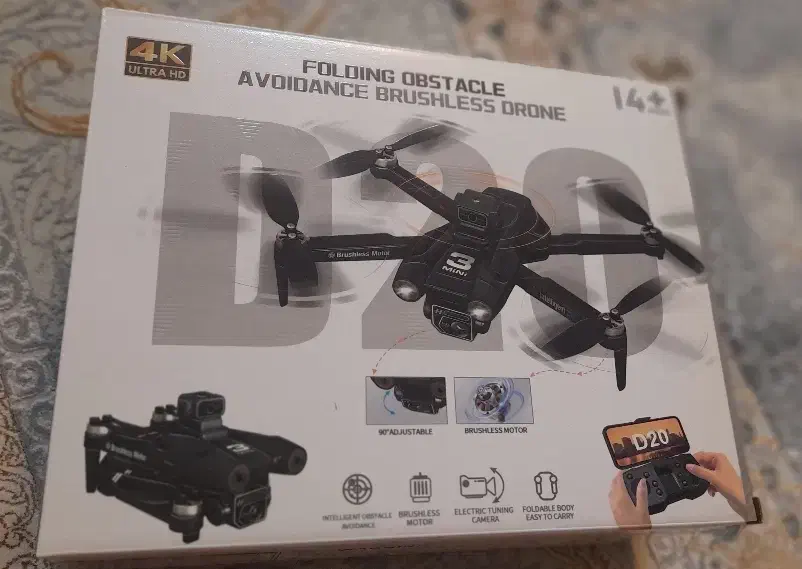 هلی شات تاشو دو دوربینه D21 با موتور براشلس .|دوربین عکاسی و فیلمبرداری|قم, نیروگاه|دیوار