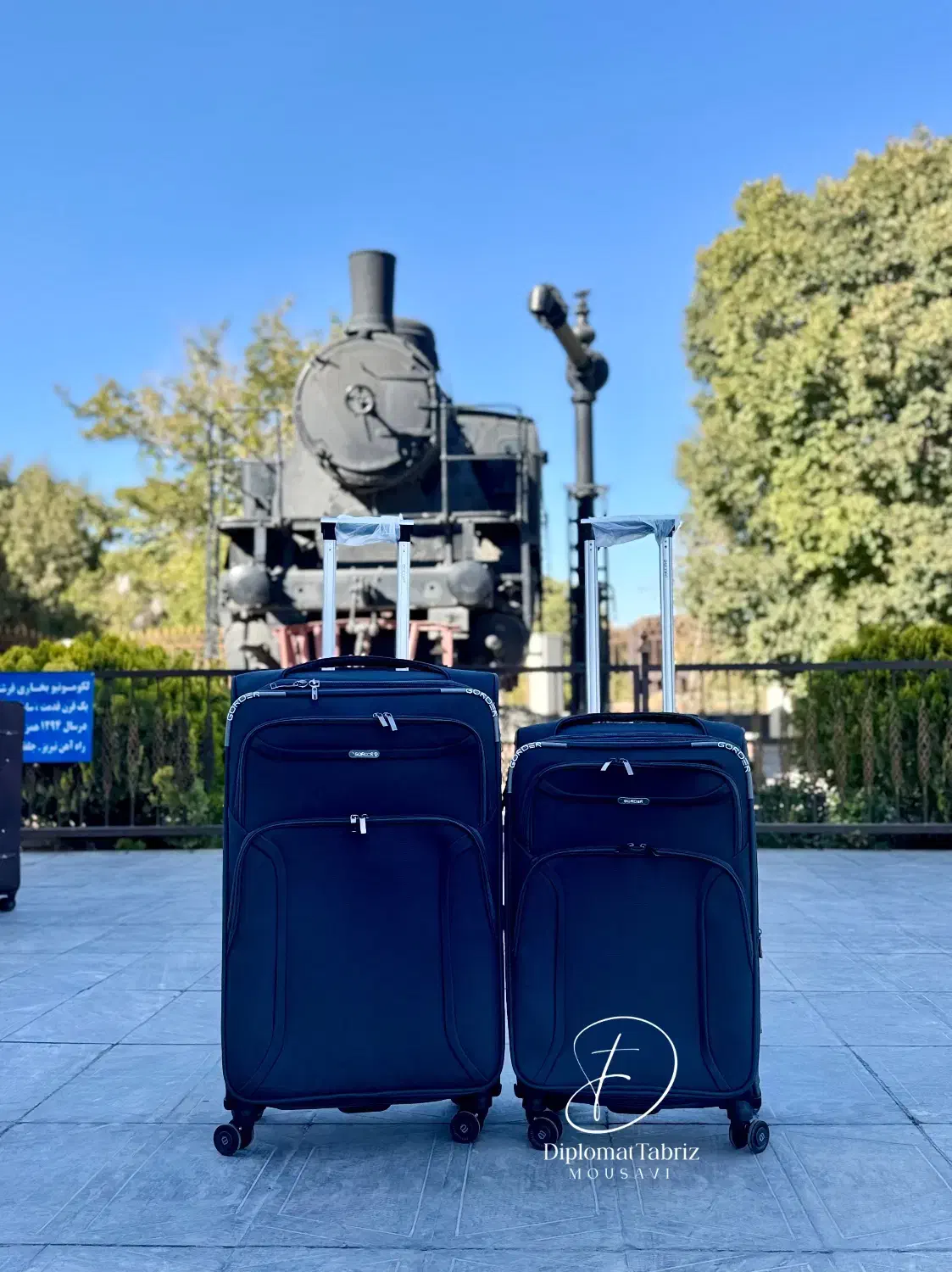 چمدان مسافرتی برزنتی GORDER / چرخ نشکن|کیف، کفش، کمربند|تبریز, |دیوار