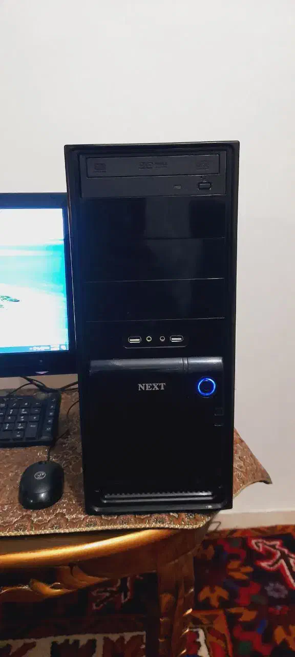 کامپیوتر. کیس. مانیتور 20 اینج LJ . کامپیوتر کامل|رایانه رومیزی|تبریز, |دیوار