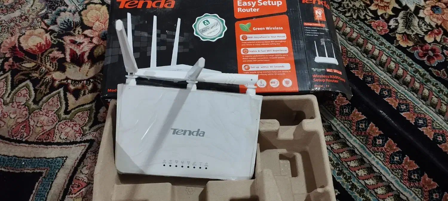 مودم. نو با کارتن|مودم و تجهیزات شبکه|هشتگرد, ینگی امام|دیوار