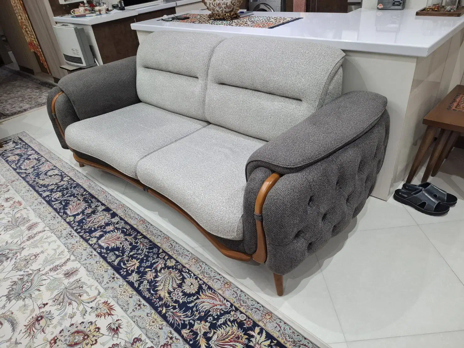 نیم ست تختخواب شو ۴ نفره|مبلمان خانگی و میز عسلی|فردیس, قریشی|دیوار