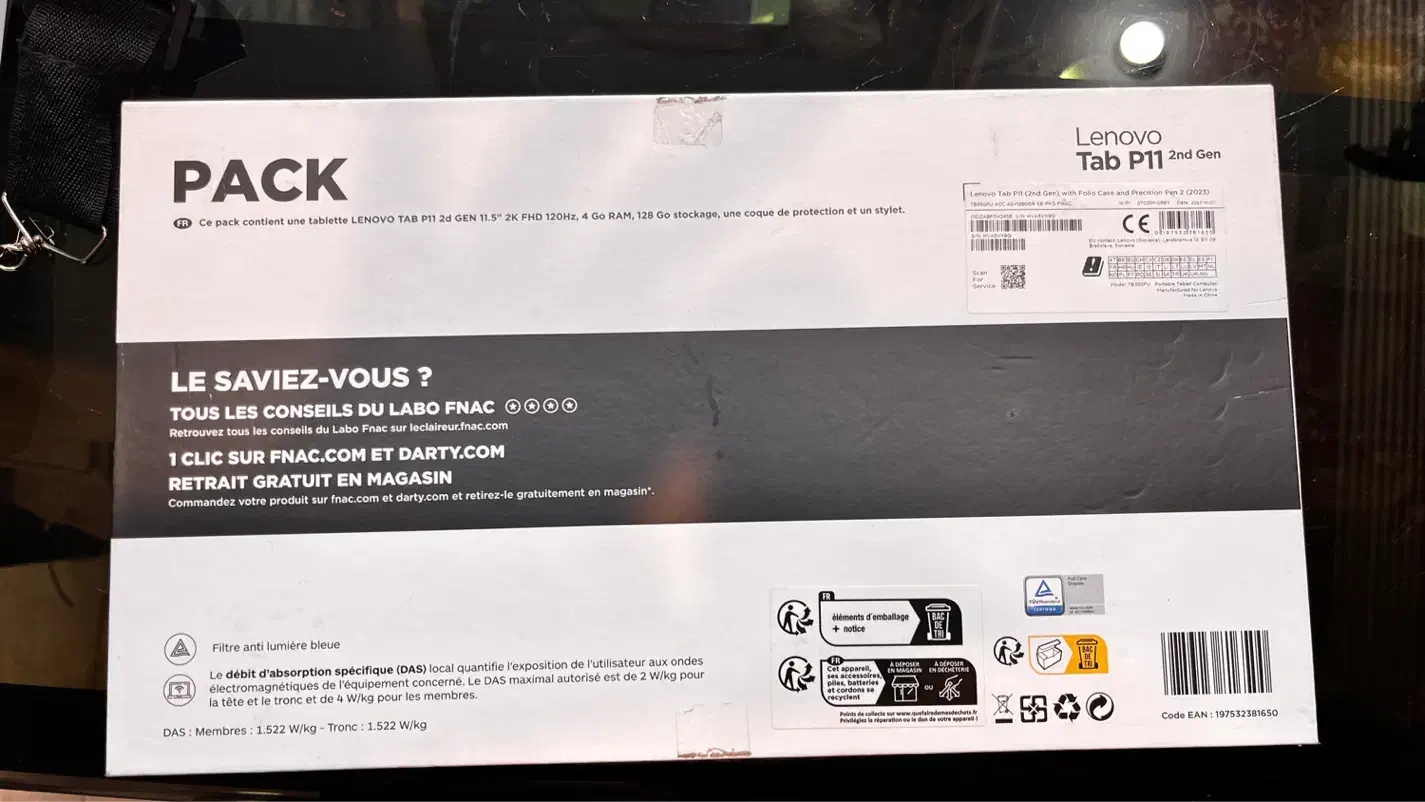 تبلت اندروید لنوو Lenovo Tab P11 (2nd Gen)|تبلت|تهران, نیروی هوایی (پیروزی)|دیوار