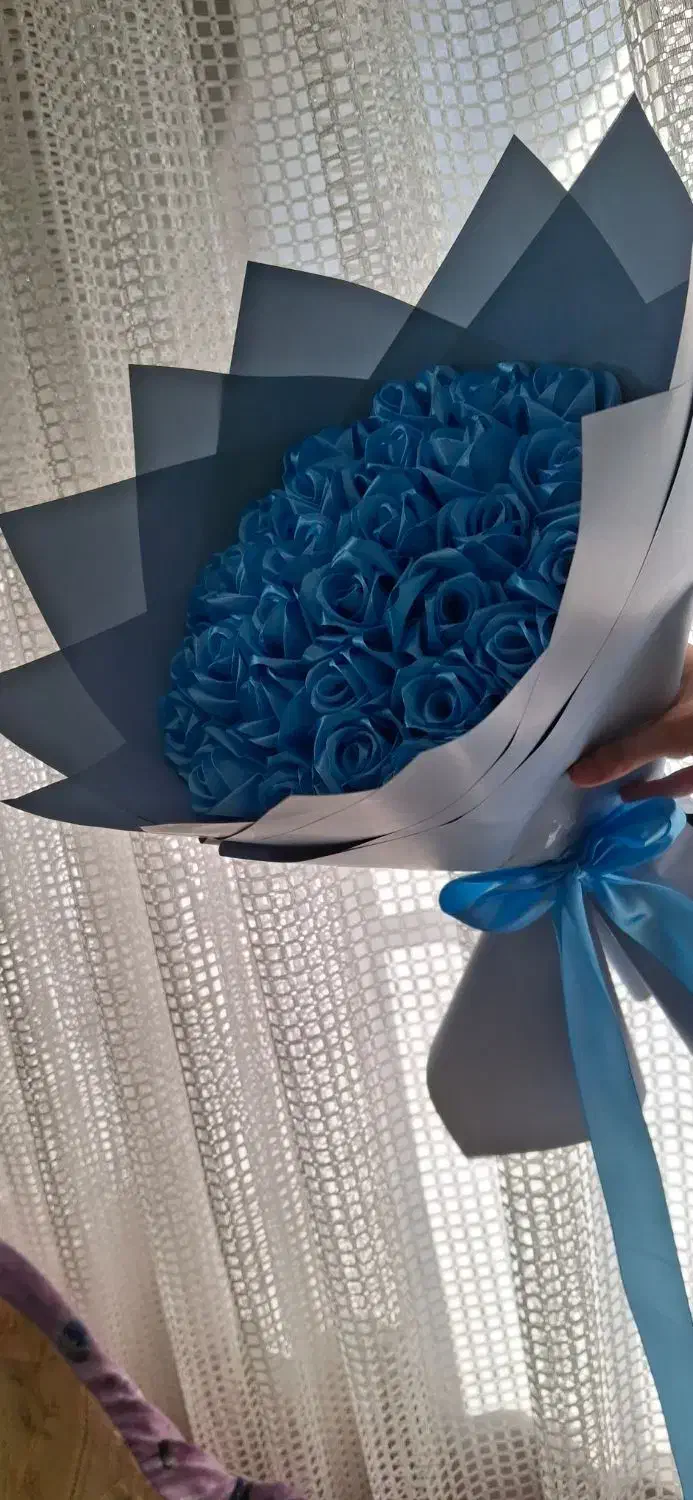 گل روبانی دسته گل ربانی خواستگاری(شاخه ای ۱۴ تومن)|گل مصنوعی|مشهد, چهنو|دیوار