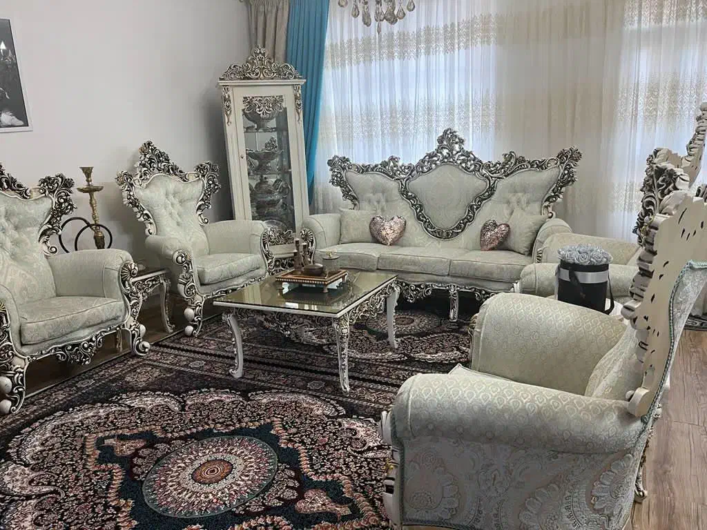 فروش شرایطی  ست مبلمان استیل و غذا خوری|مبلمان خانگی و میز عسلی|ابهر, |دیوار