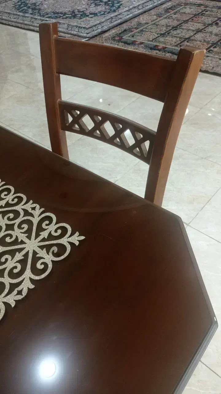 میز غذاخوری|میز و صندلی غذاخوری|قروه, |دیوار