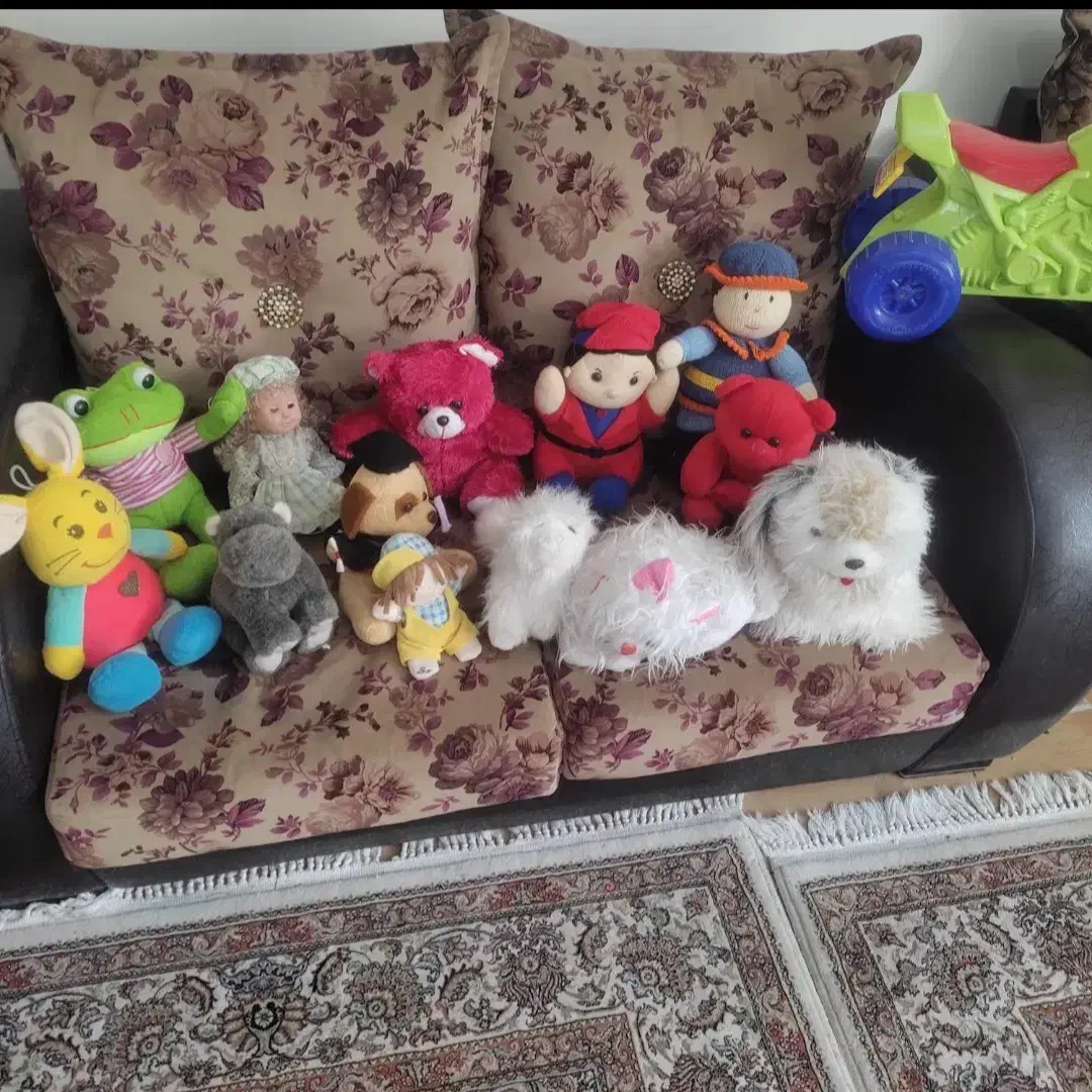 تعدادی عروسک تمیز|اسباب‌بازی بچه|سهند, |دیوار