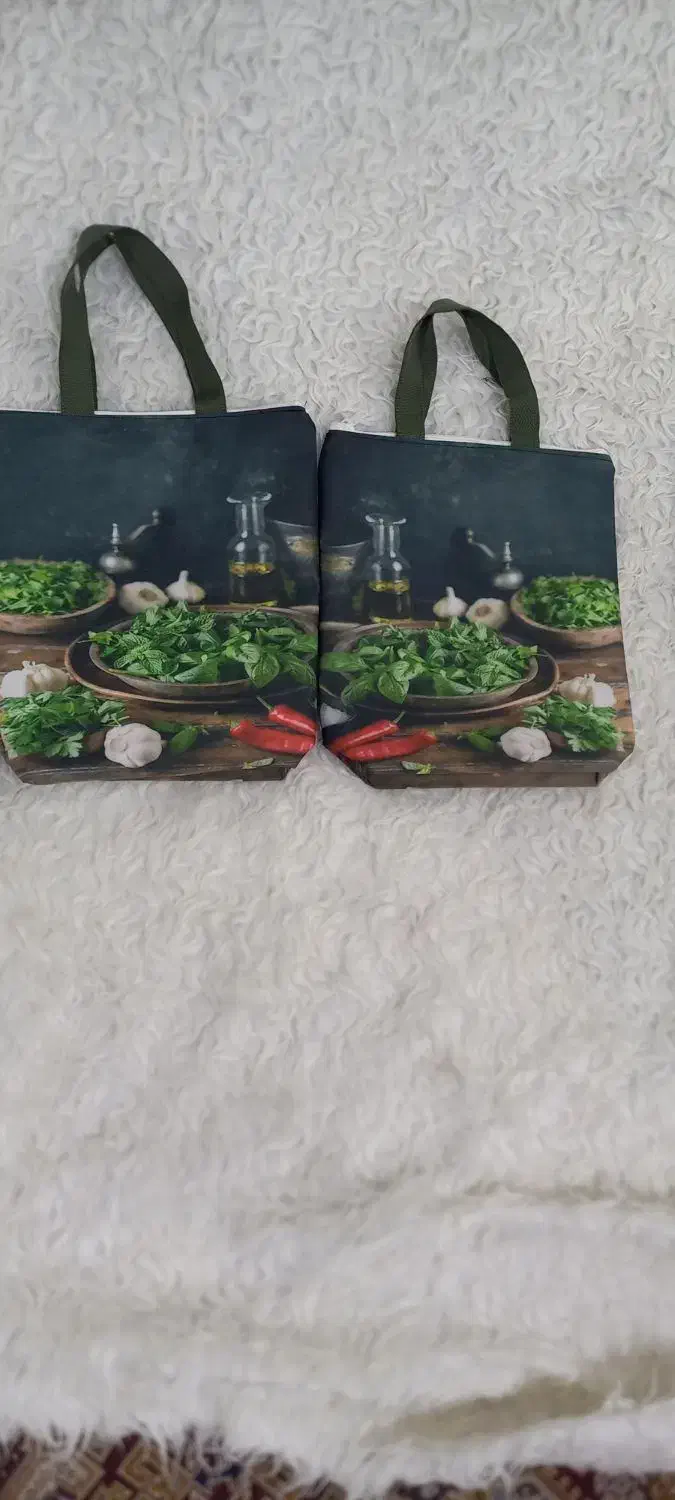 کیسه نان و سبزی|سفره، حوله، دستمال آشپزخانه|آبگرم, |دیوار