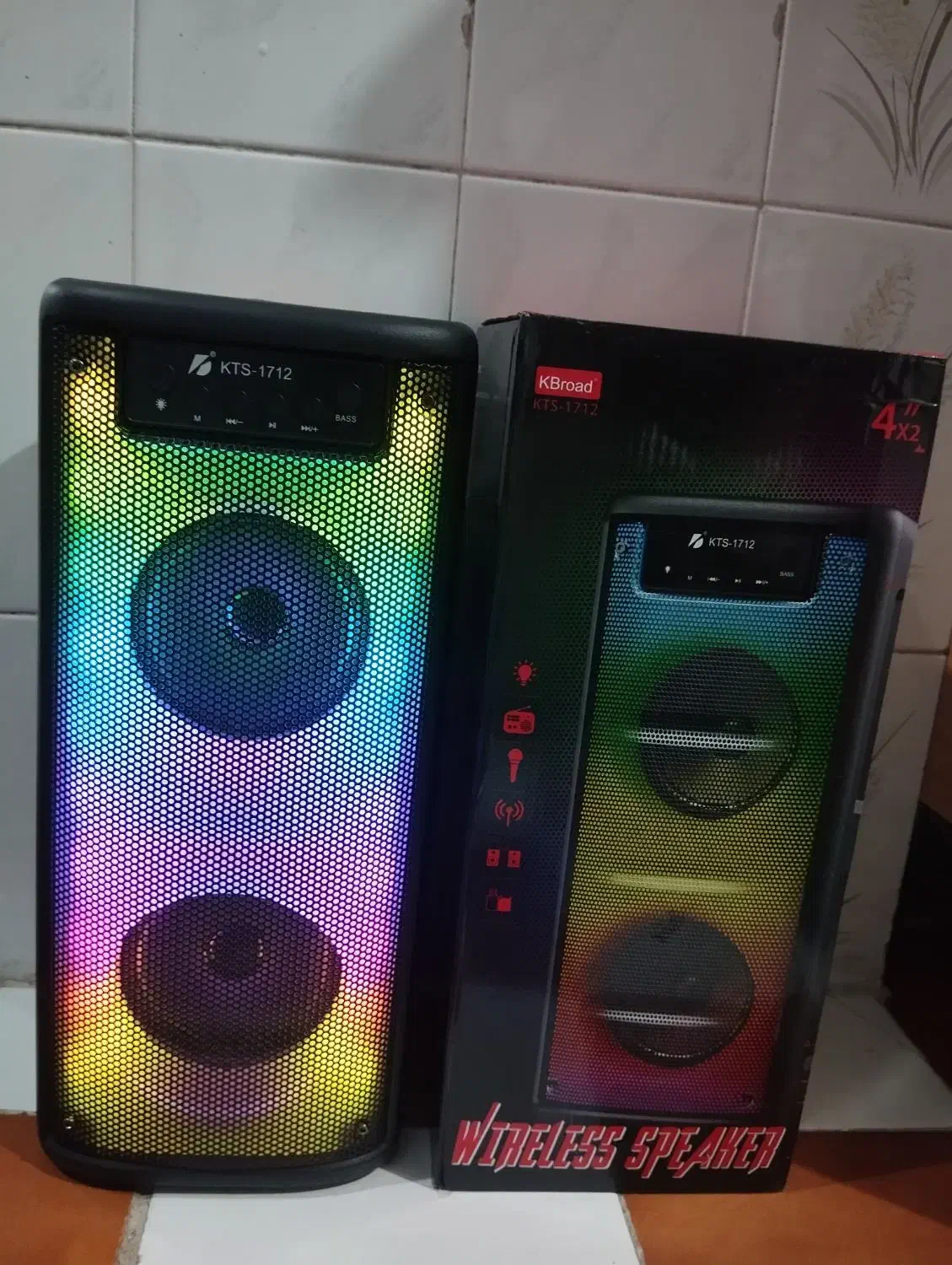 اسپیکر باند شارژی کی تی اس|سیستم صوتی خانگی|ارومیه, |دیوار
