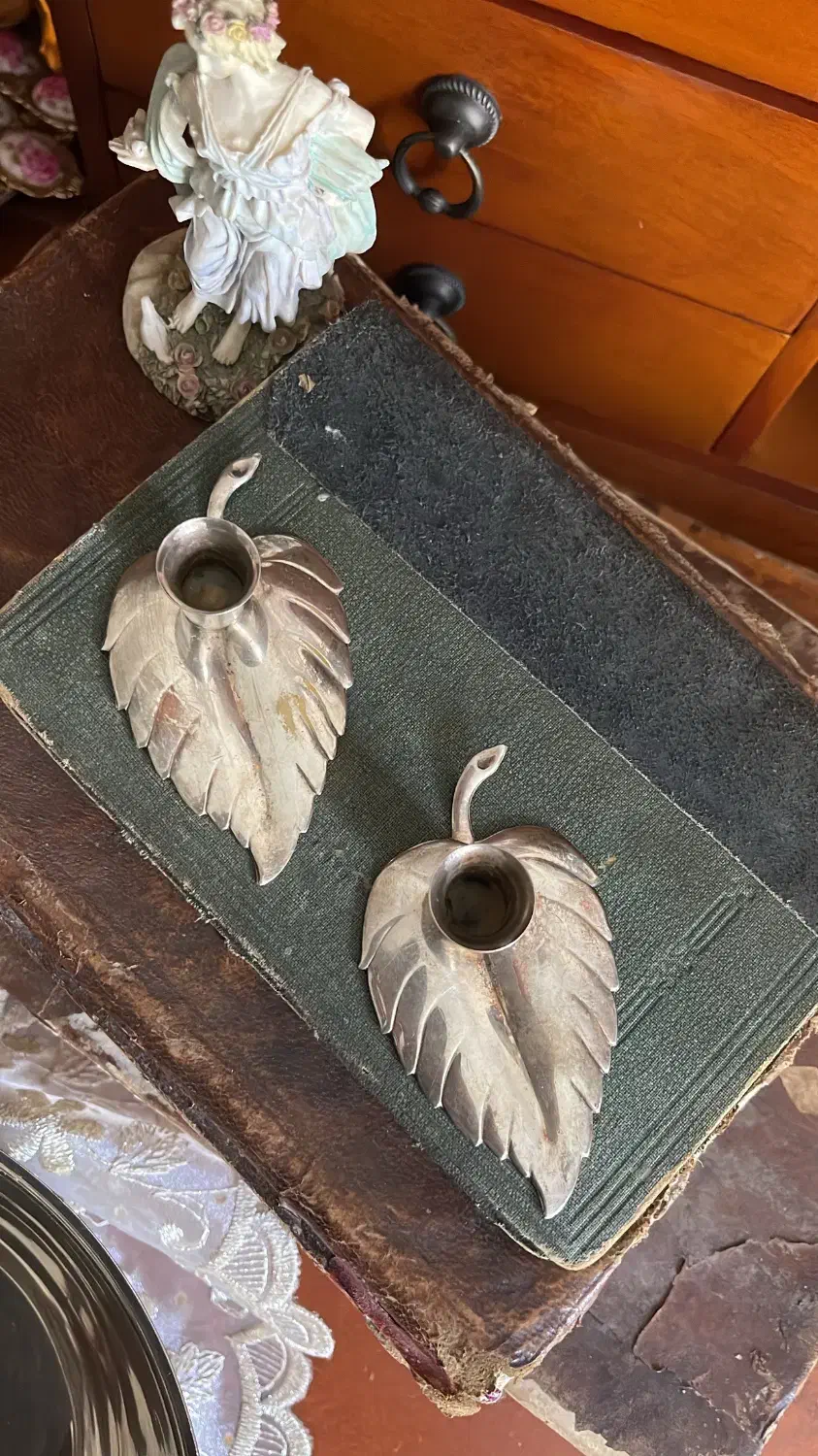 شمعدانی سیلورپلیت|کلکسیون اشیاء عتیقه|تهران, فرمانیه|دیوار