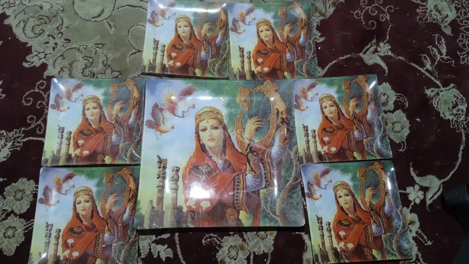 سرویس پیش دستی و جا میوه ای( لیلی)|ظروف سرو و پذیرایی|چهاردانگه (تهران), |دیوار