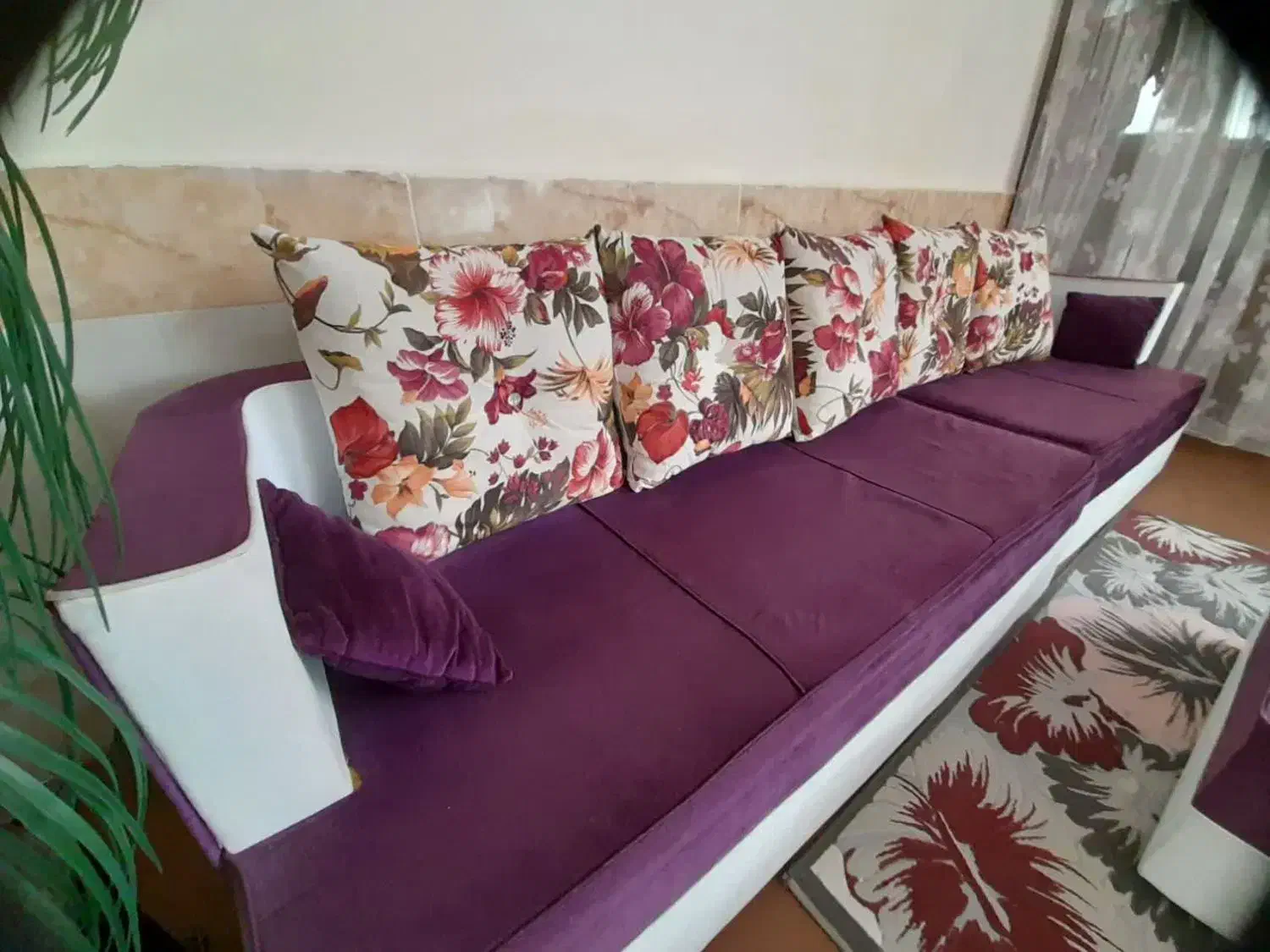 مبل ۵ نفره کار تهران|مبلمان خانگی و میز عسلی|تربت‌حیدریه, آغوی|دیوار