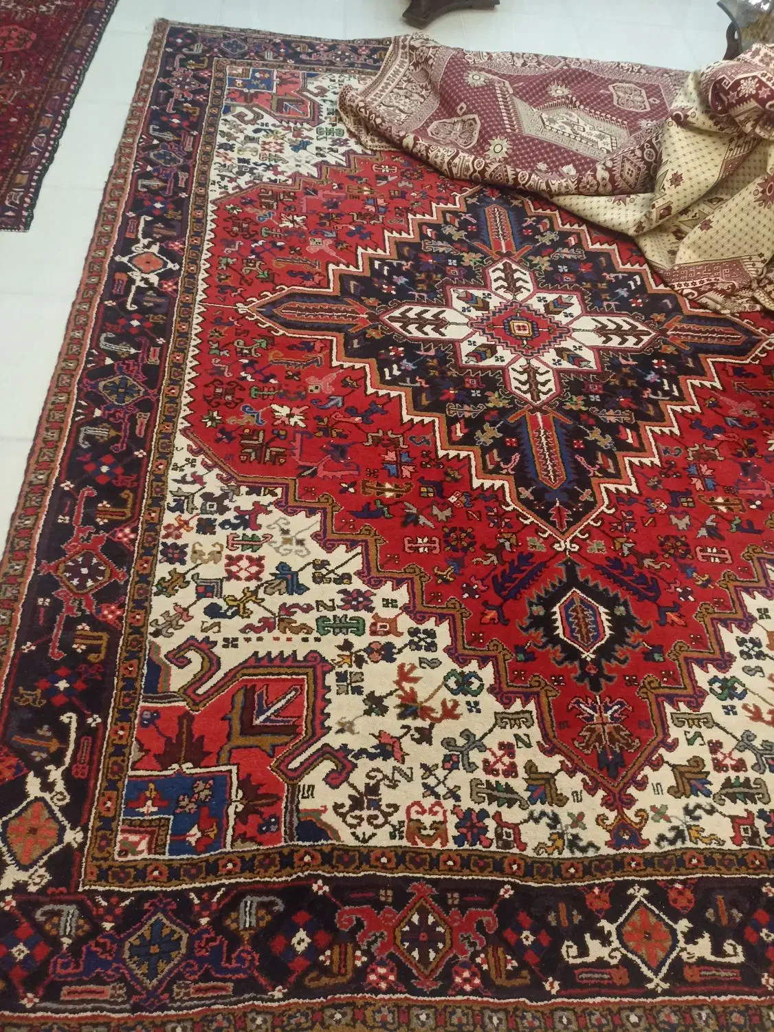 فرش دست باف هریس|فرش|تبریز, |دیوار