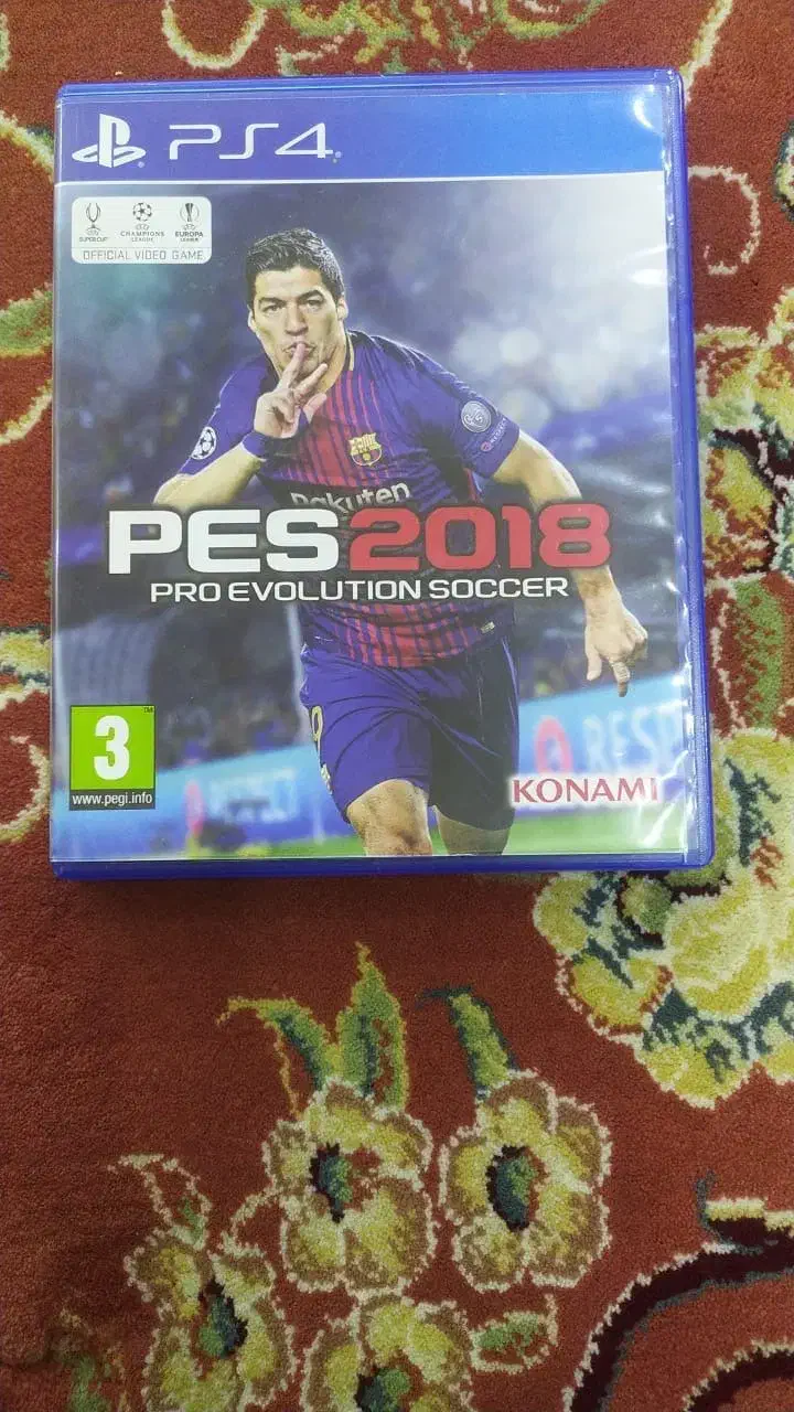 سی دی اورجینال PES 2018|کنسول، بازی ویدئویی و آنلاین|مهاباد (آذربایجان غربی), |دیوار