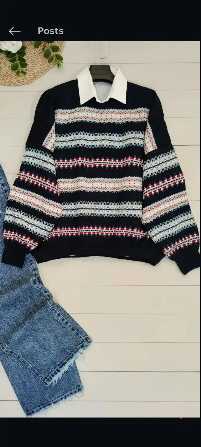 پلیور بافت زنانه|لباس|یزد, |دیوار