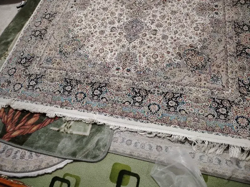 یک جفت فرش ماشینی نه متری 1200شانه|فرش|تبریز, |دیوار