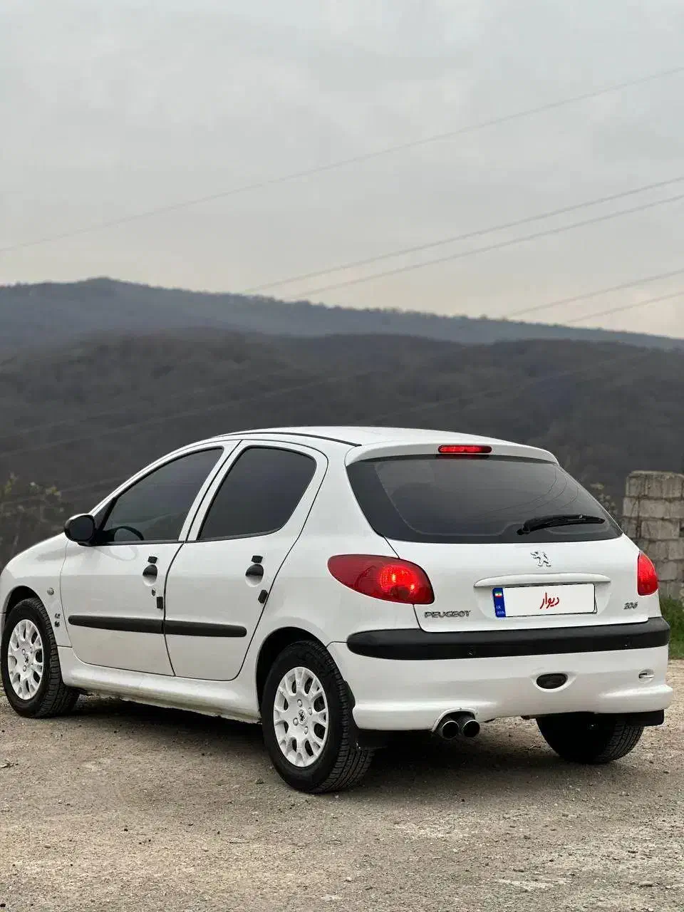 ۲۰۶ تیپ ۵ بی رنگ|خودرو سواری و وانت|ساری, |دیوار