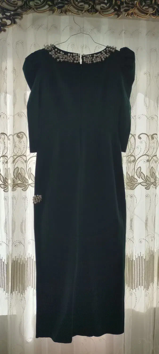 لباس مجلسی سبز ماشی|لباس|لنجان, |دیوار