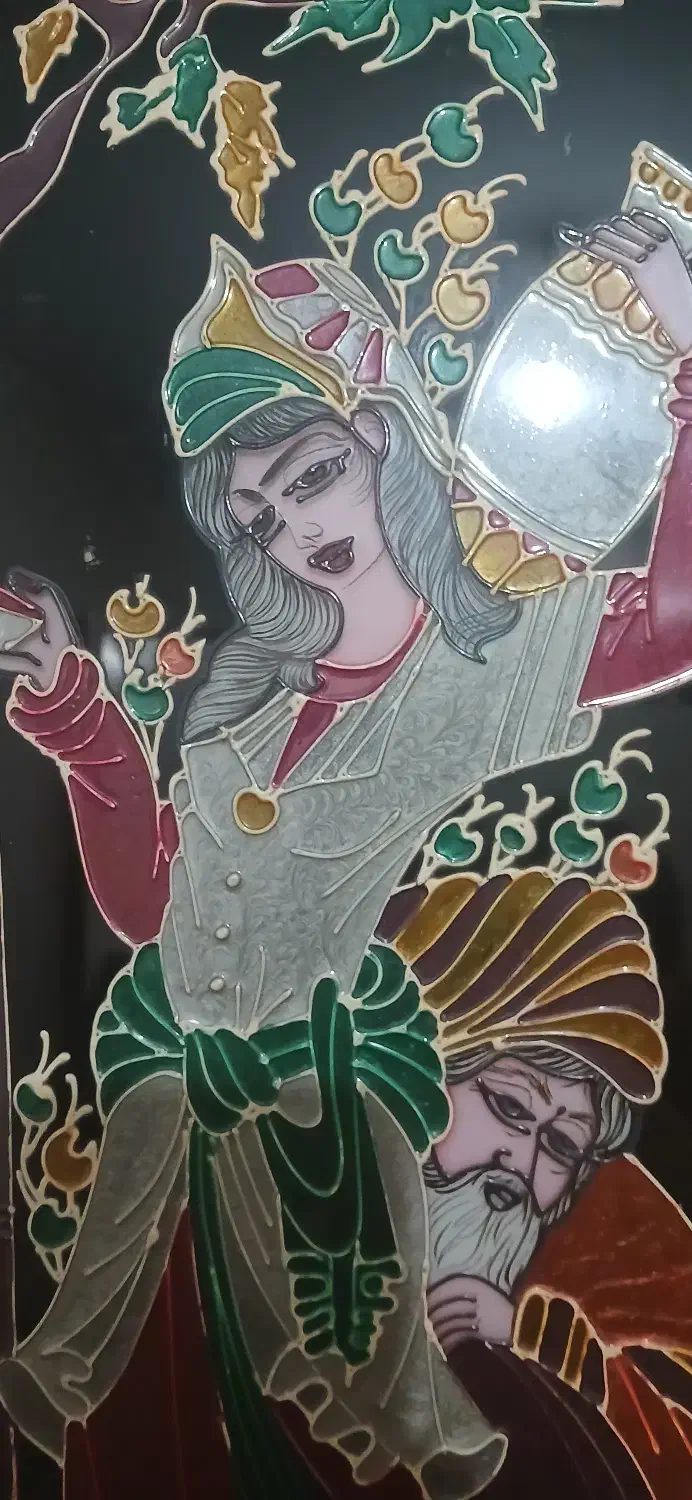 تابلوی قدیمی،6 عدد ظرف کوچک قدیمی|صنایع دستی و سایر لوازم تزئینی|کرج, حسن آباد|دیوار