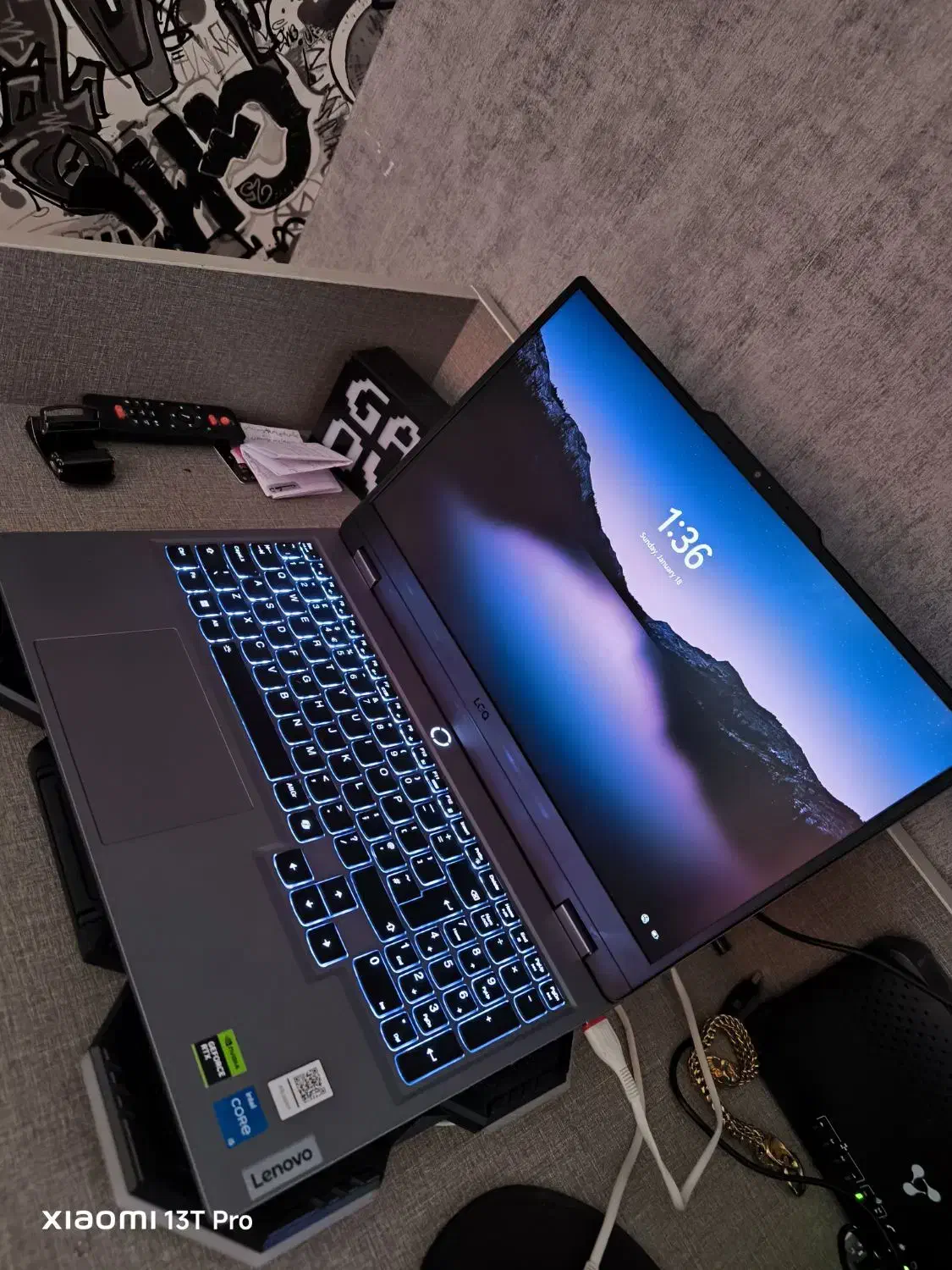 لپتاپ گیمینگ لنوو لوک LOQ rtx4050|رایانه همراه|بابل, |دیوار