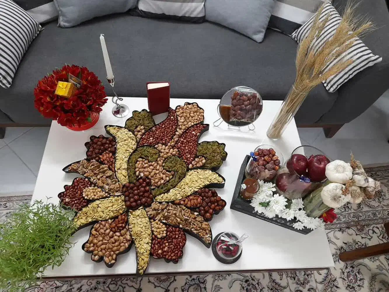 باکس اجیل شب یلدا|صنایع دستی و سایر لوازم تزئینی|اصفهان, جلالیه|دیوار