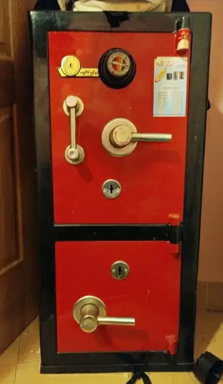 گاوصندوق ۳قفله خانگی مناسب همه مکان قسط ی ی|ابزارآلات|تربت‌حیدریه, آسایش|دیوار