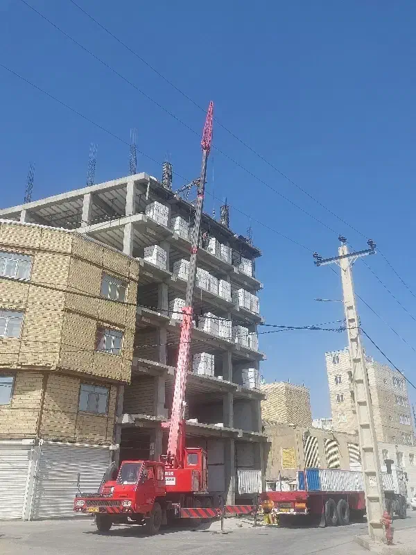 خدمات اجاره جرثقیل سنگین ۲۵ تن ۴۵ تن|خدمات حمل و نقل|همدان, |دیوار