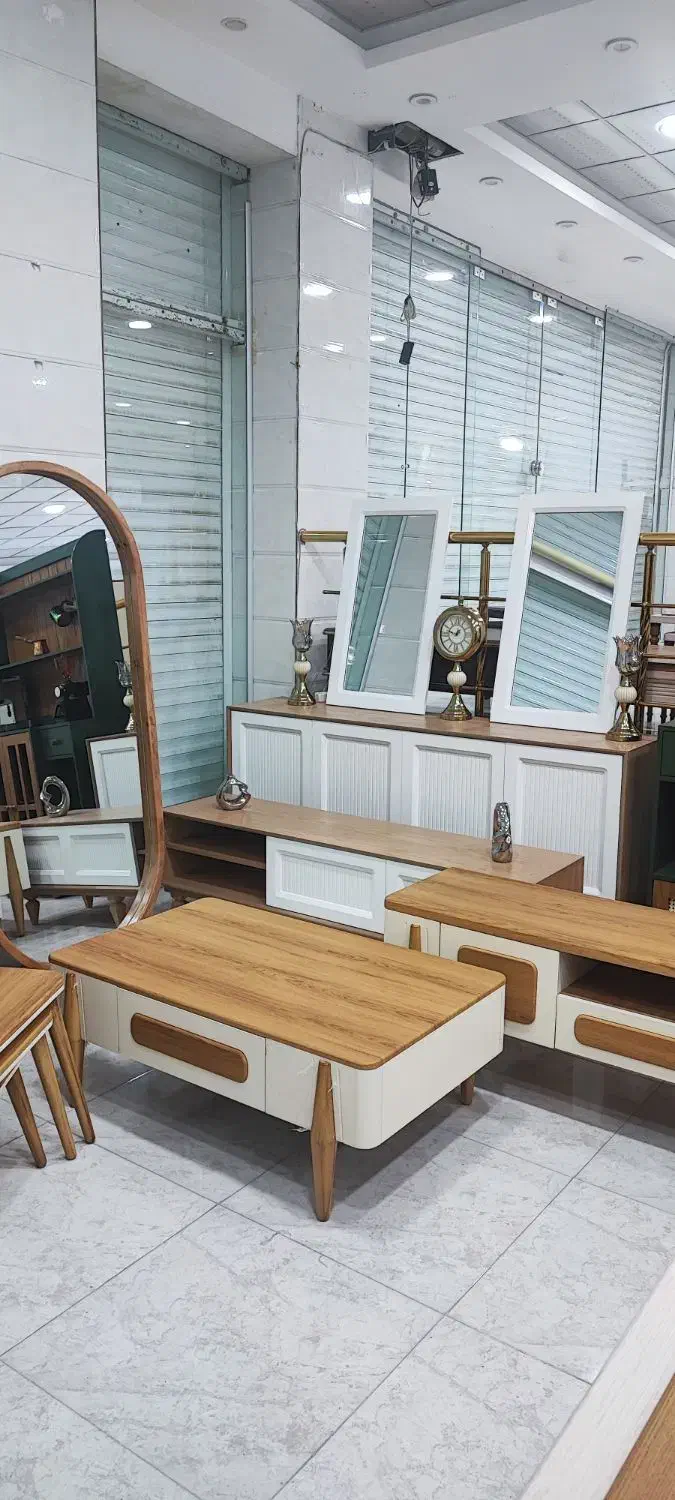 سرویس کامل کنسول ومیز ال ای دی|مبلمان خانگی و میز عسلی|آبدانان, |دیوار