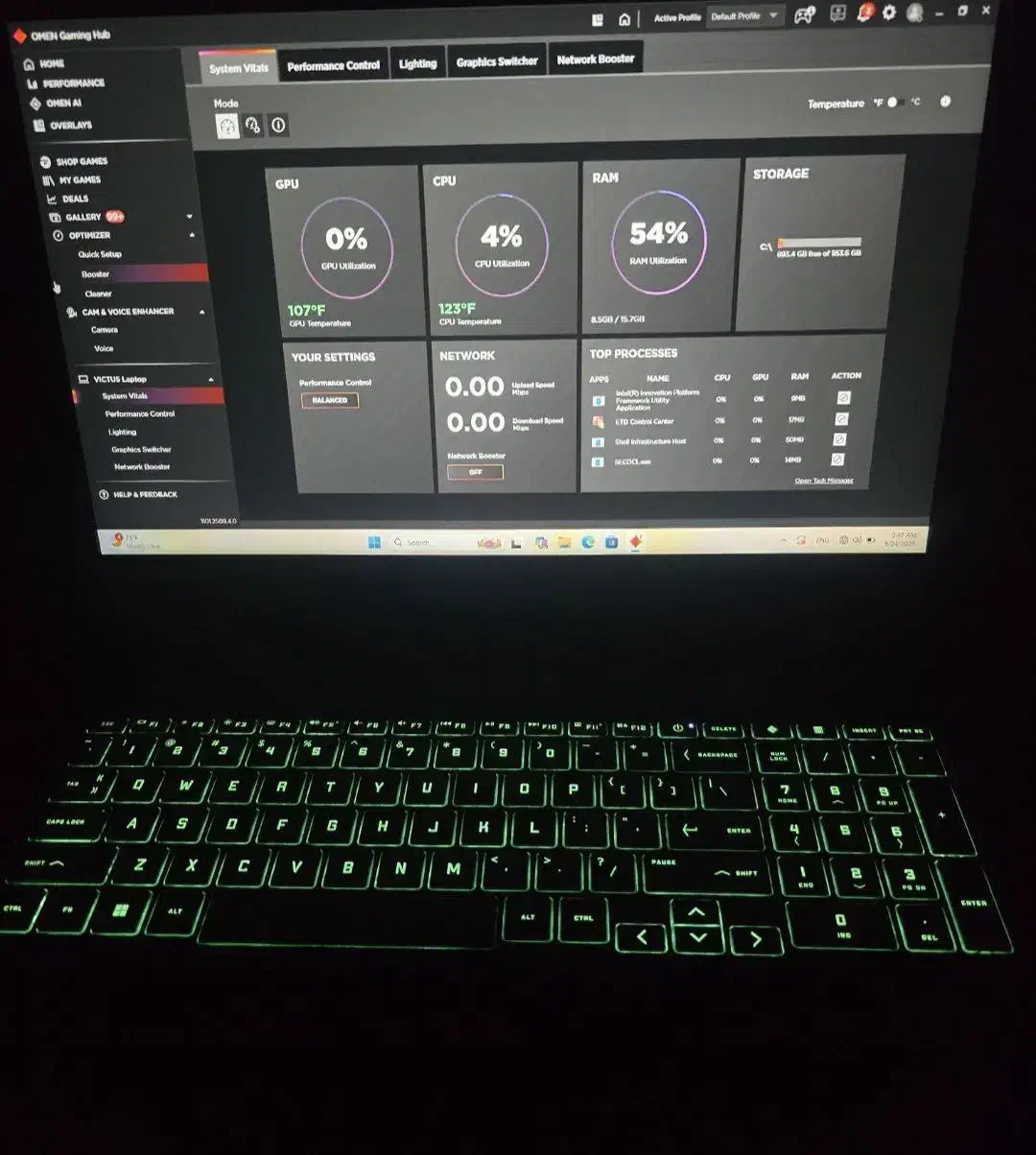 لپتاپ گیمینگ HP Victus|رایانه همراه|اسلام‌شهر, باغ فیض|دیوار