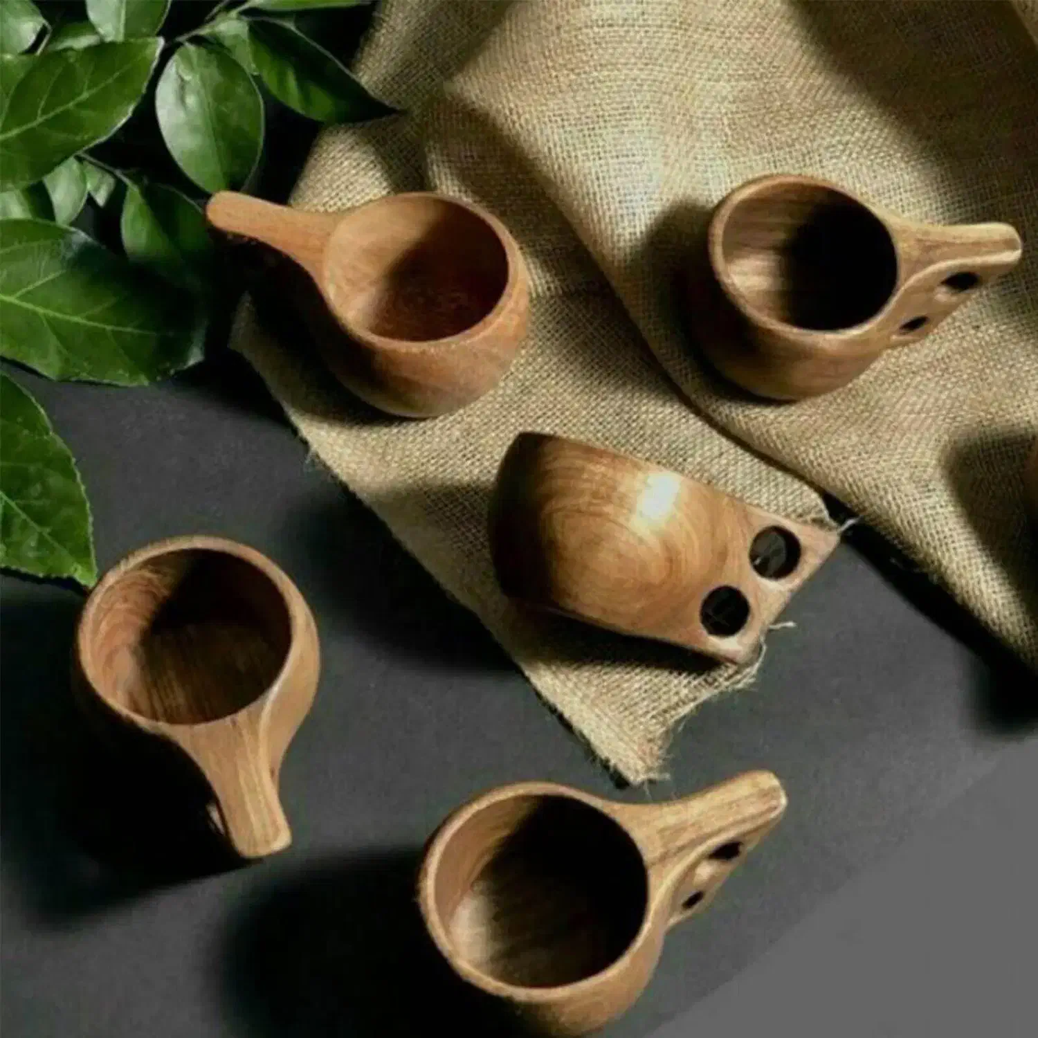فنجان چوبی گردو|صنایع دستی و سایر لوازم تزئینی|قم, پردیسان|دیوار