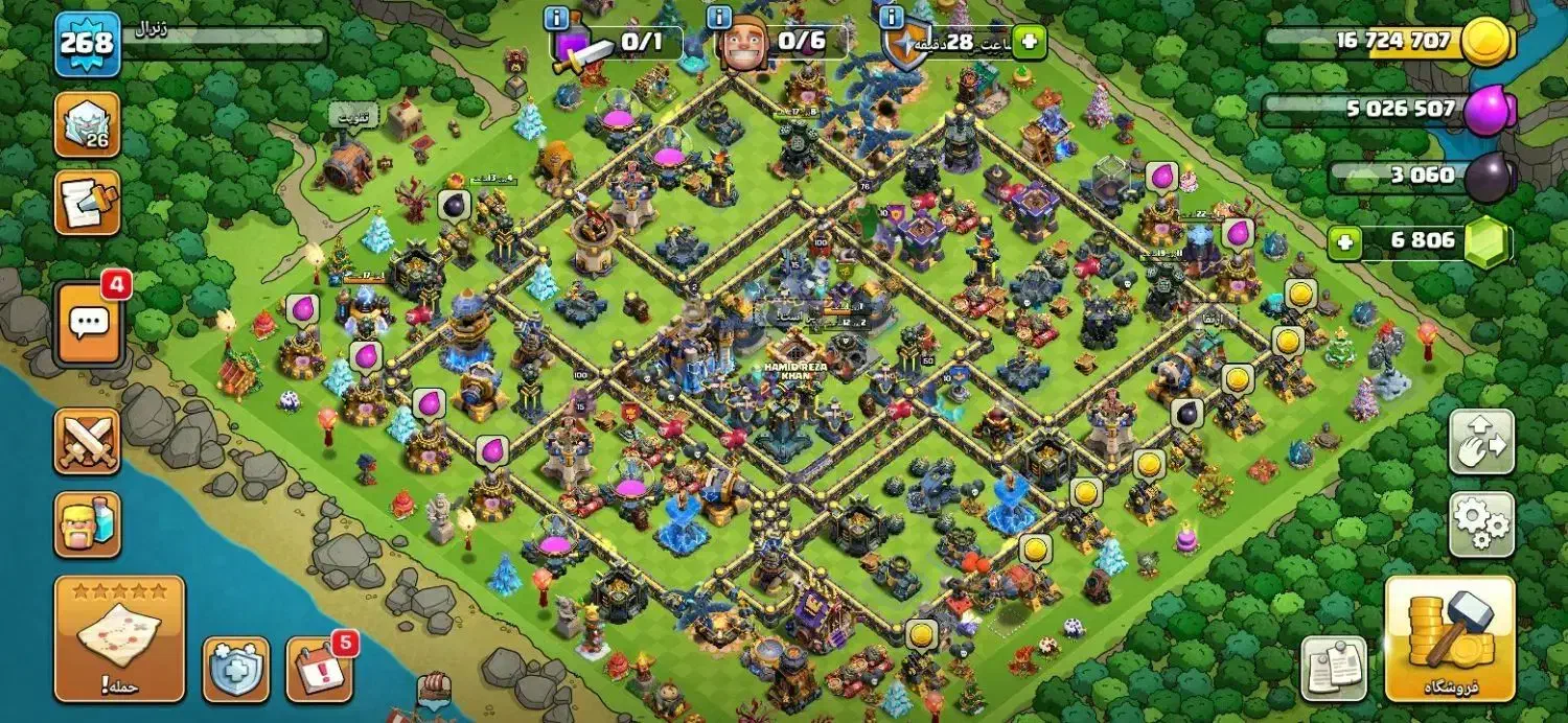 اکانت کلش آف کلنز|کنسول، بازی ویدئویی و آنلاین|مشهد, شهید آوینی|دیوار