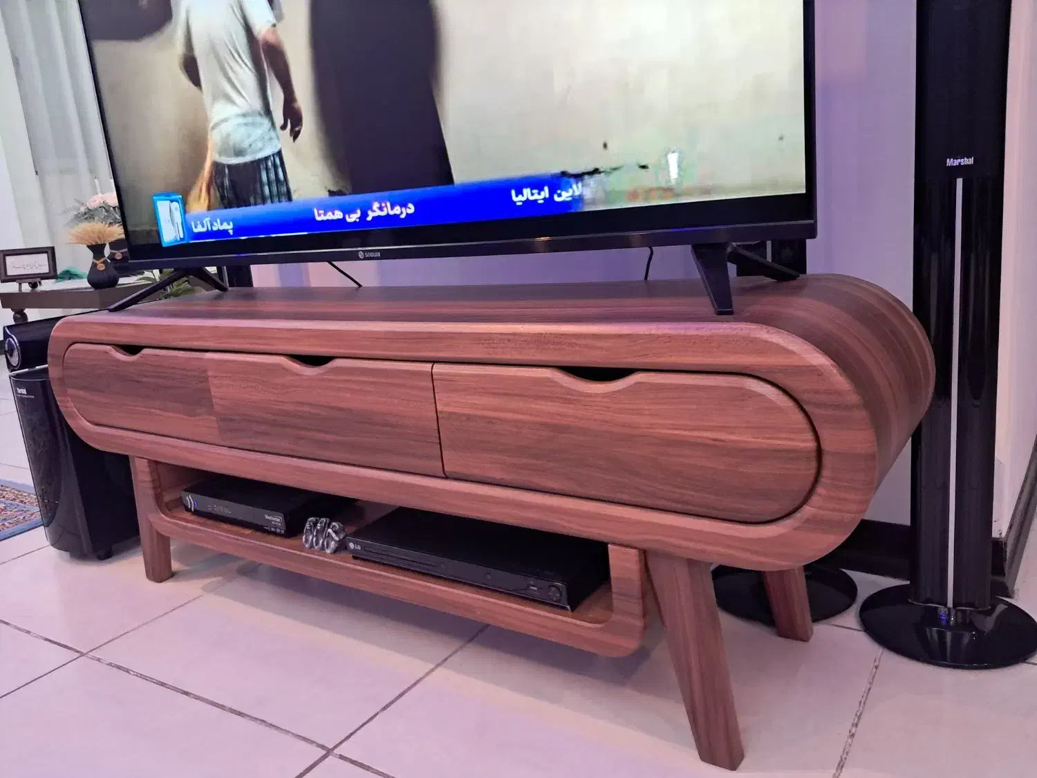 میز تلوزیون چوبی|میز تلویزیون|محمدشهر, شهرک چمران|دیوار