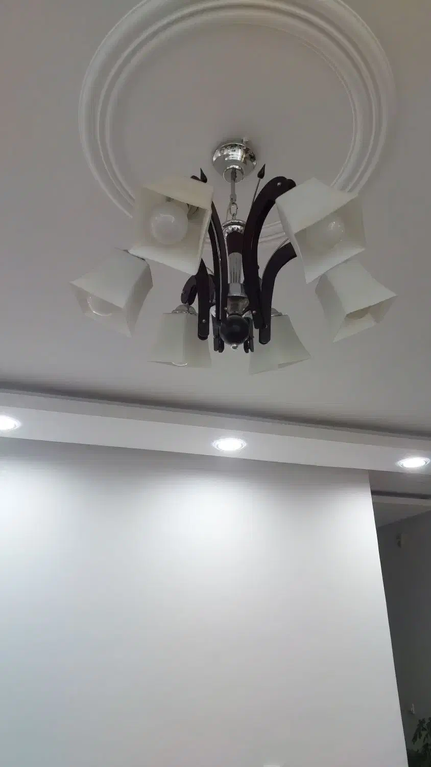 لوستر شش شاخه|لوستر و چراغ آویز|بیرجند, |دیوار