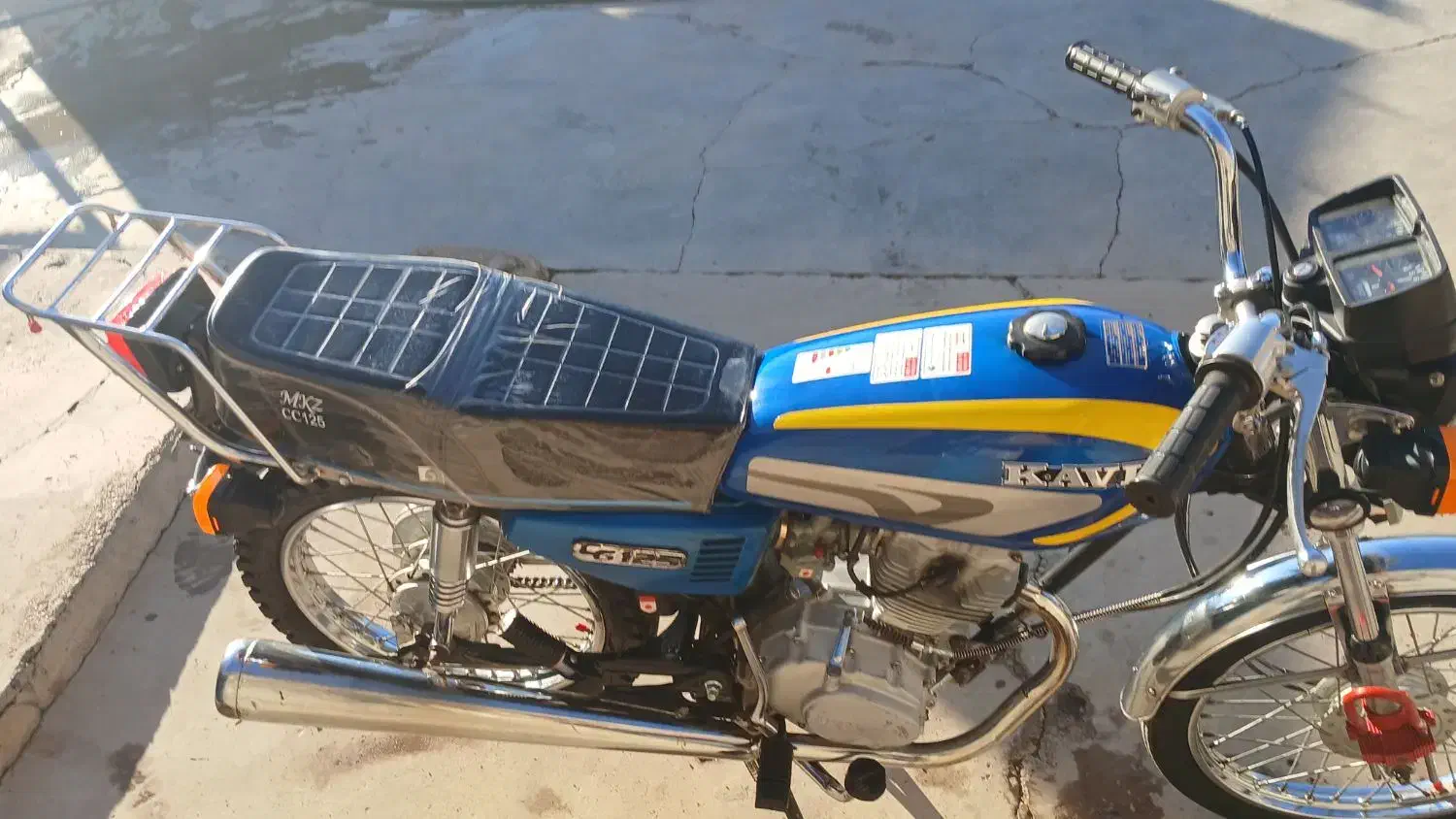 125 کبیر 93|موتورسیکلت|مسجد سلیمان, |دیوار