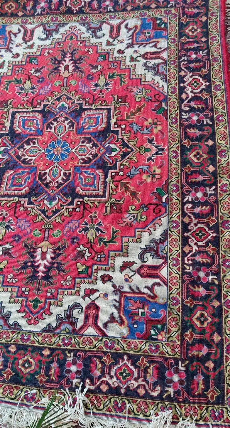 فروش یک جفت فرش خالچه سه متری هریس|فرش|خواجه, |دیوار