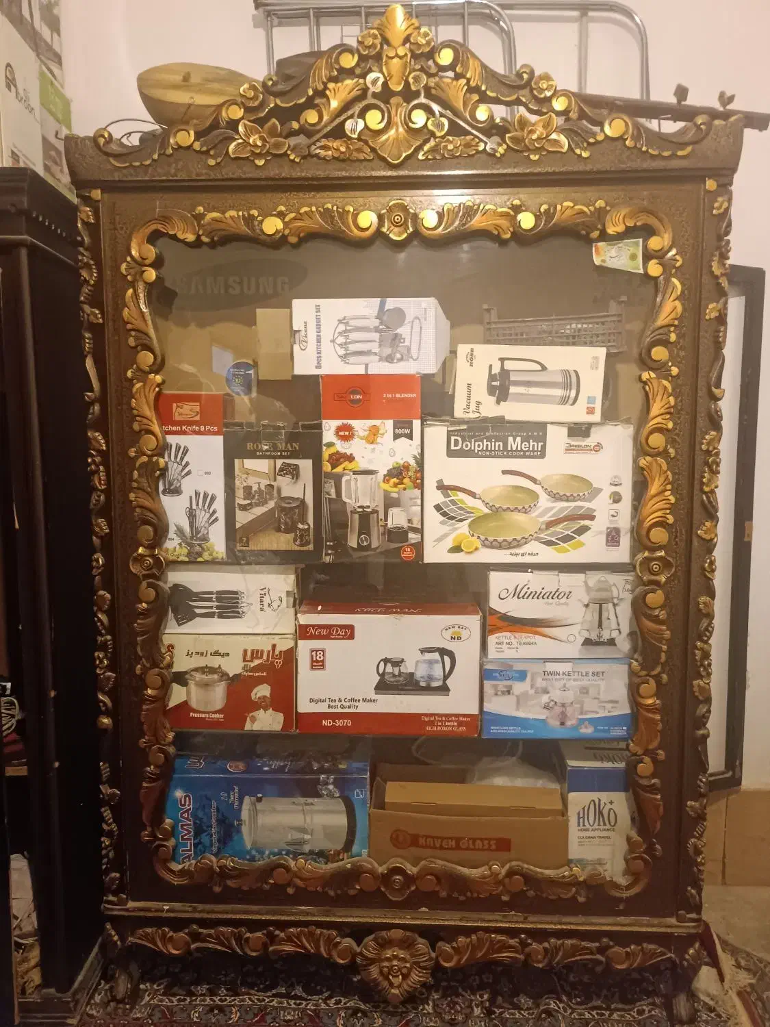 گنجه|بوفه، ویترین، کنسول|مشهد, بهار|دیوار