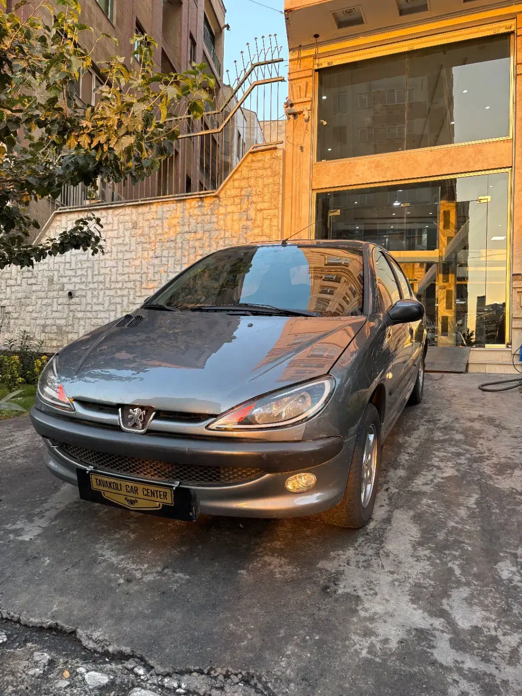 پژو 206 خاکستری تیپ ۶|خودرو سواری و وانت|تهران, آسمان|دیوار
