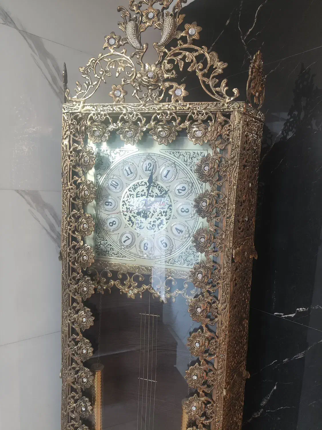 ساعت ایستاده برنزی|ساعت دیواری و تزئینی|پاکدشت, شهرک انقلاب|دیوار