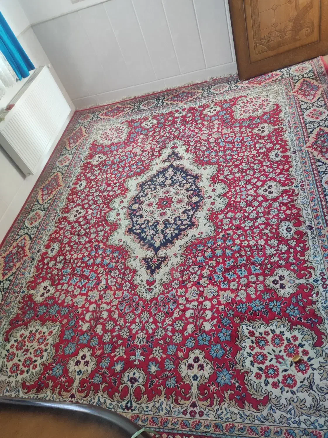 فرش ۱۲ متری سالم و تمییز|فرش|اردکان, |دیوار