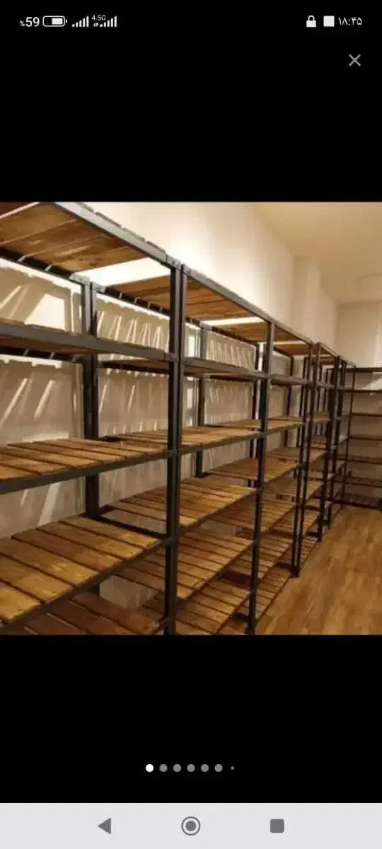 قفسه بندان رخت بند اویز 35 پیشخوان|کتابخانه، شلف، قفسههای دیواری|تهران, آذری|دیوار