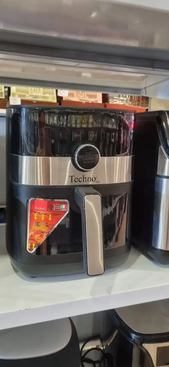 سرخ کن تکنو شرکتی ۶لیتر دو المنت کد ۵۴۵|اجاق گاز و لوازم برقی پخت‌وپز|کرج, دولت‌آباد|دیوار