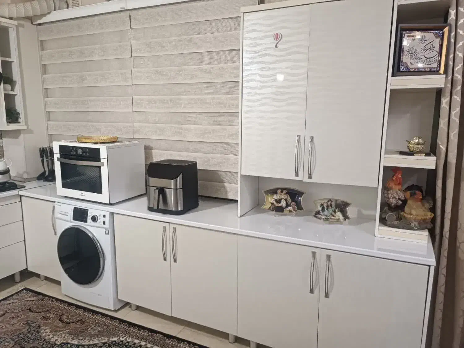 کابینت های گلاس ترک با ۲رنگ متفاوت و ورق AGTترک|مصالح و تجهیزات ساختمان|تهران, شهرک ولیعصر شمالی|دیوار